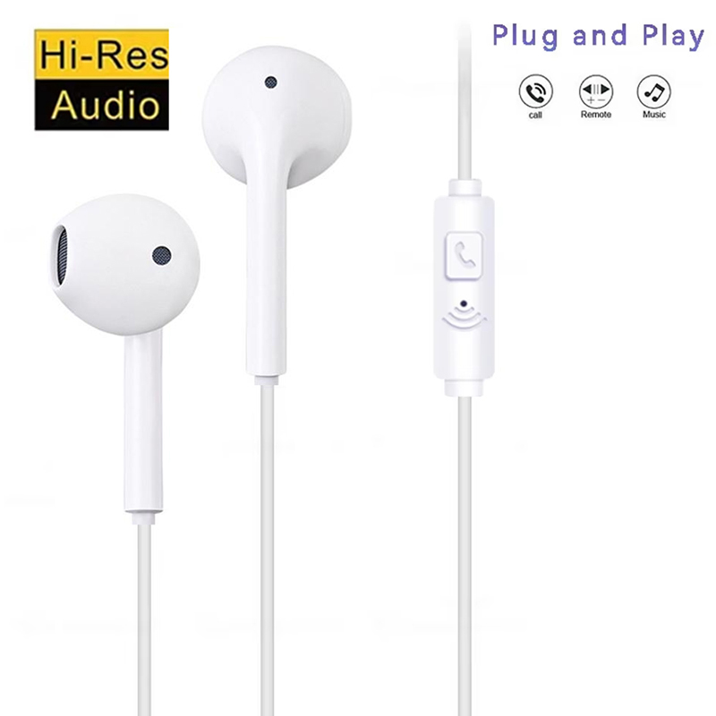 Running Gear Headphones - Słuchawki przewodowe 3,5 mm z mikrofonem