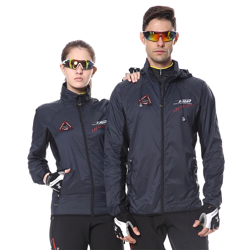 Running Gear Jacket - Odblaskowa wodoodporna kurtka rowerowa mężczyźni kobiety