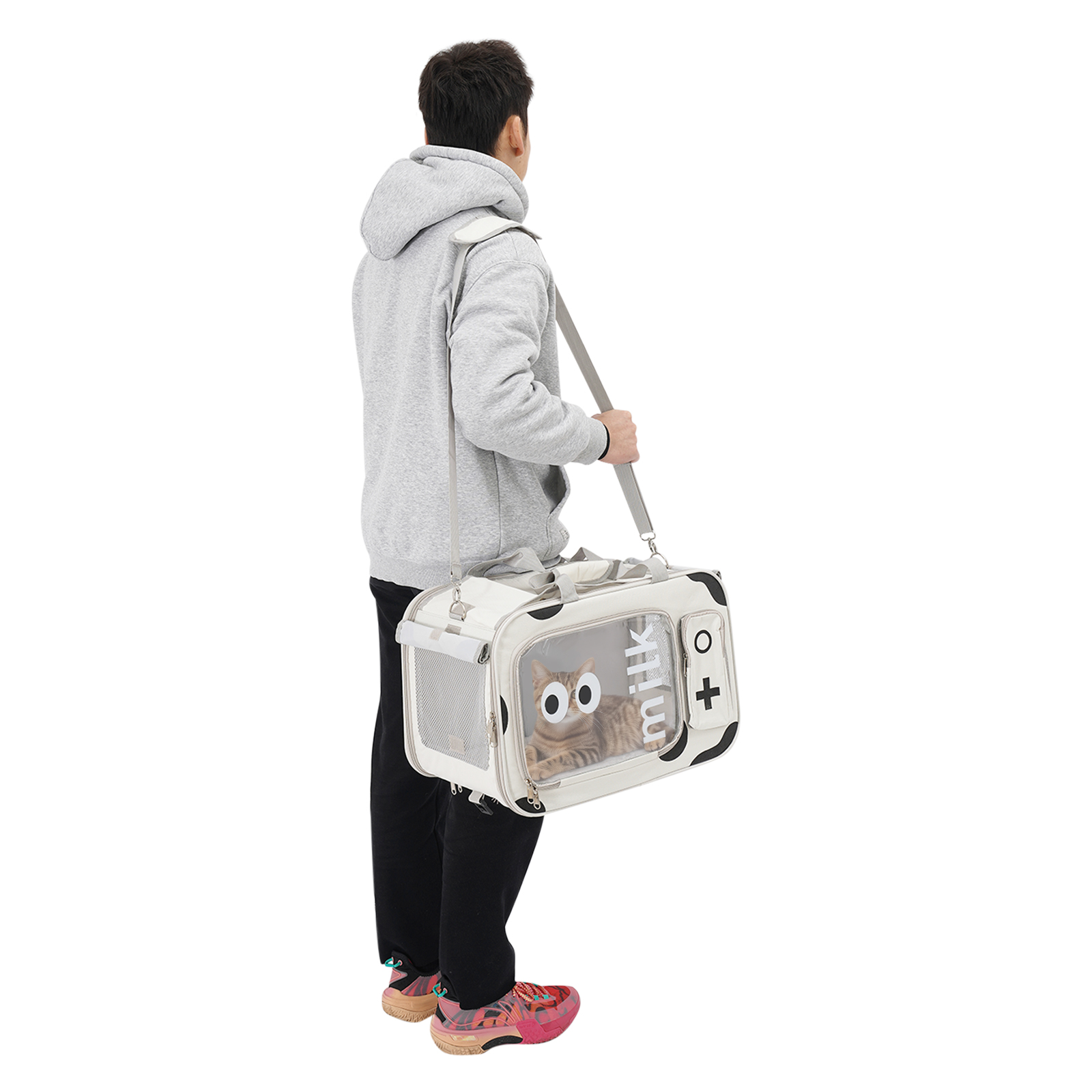 Running Gear Dog - Plecak-transporter dla zwierząt 48x25x32cm, składana torba