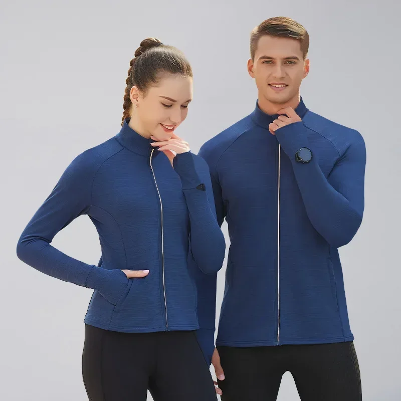 Męskie damskie kurtki treningo – Running Gear Jacket recenzja i cena