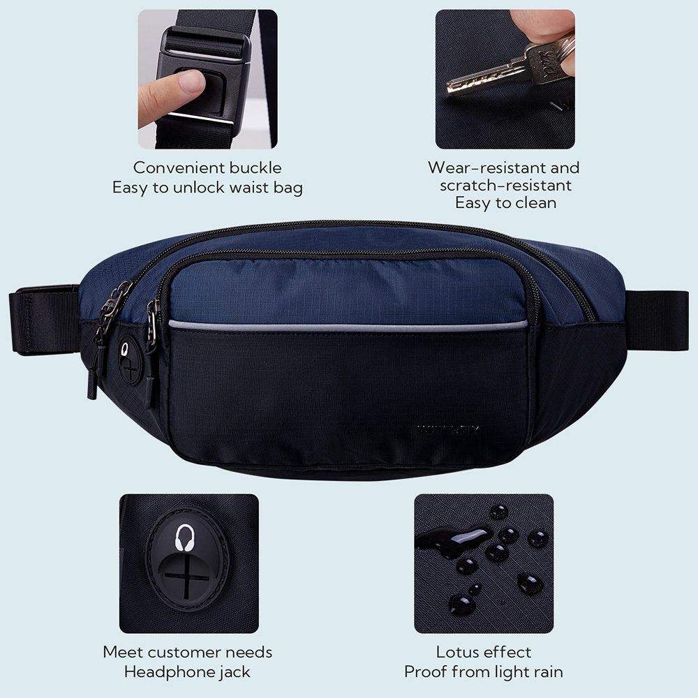 WATERFLY Fanny Pack Waist Bag  – Running Gear Organizer recenzja i cena