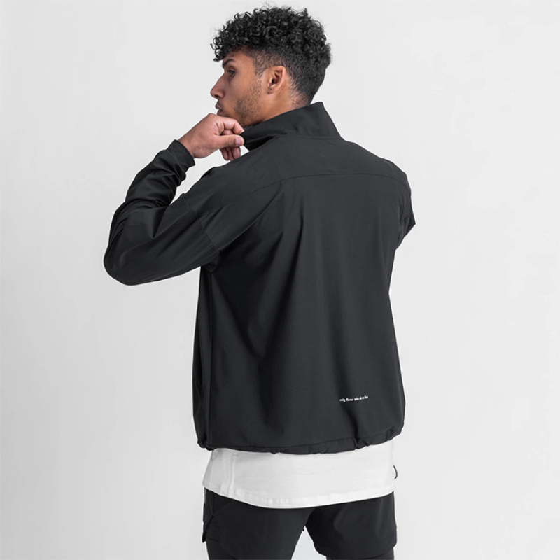 Męska siłownia do biegania z k – Running Gear Jacket recenzja i cena